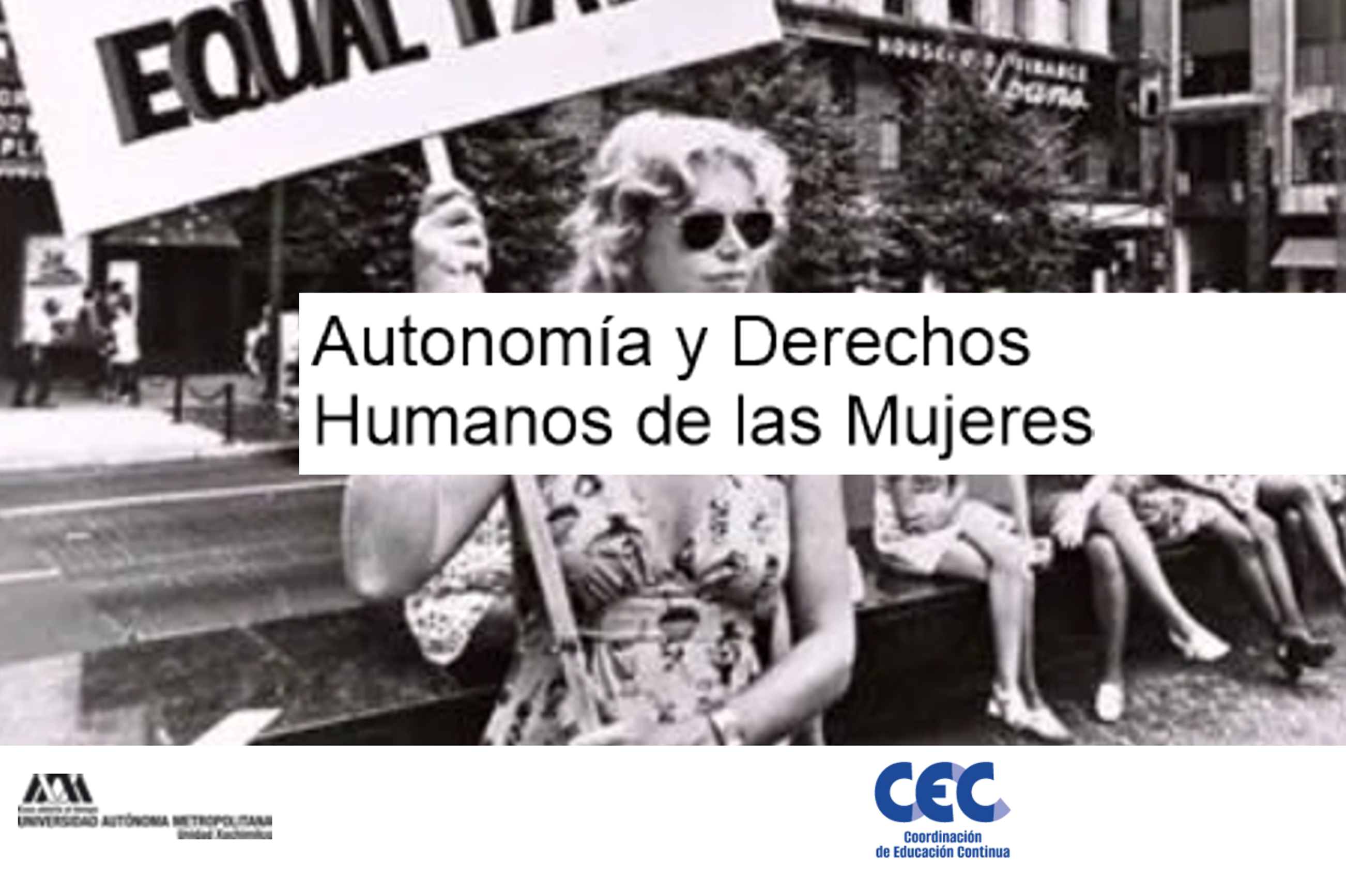 Autonomía y Derechos Humanos de las Mujeres